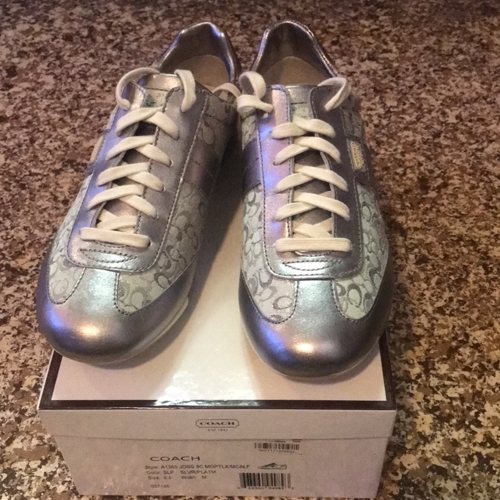 Coach Joss 8C MOPTLX/MCALF Sliver/Platinum Sneakers